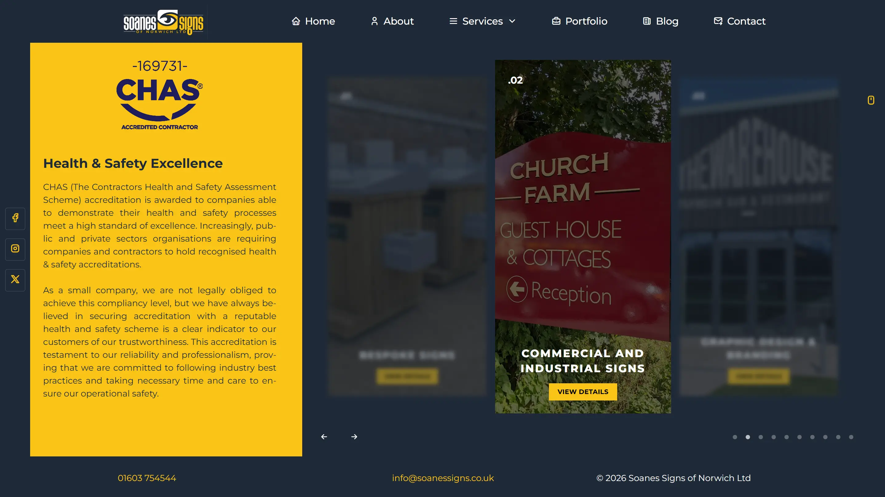 Soanes Signs of Norwich Ltd - Blog New Website Launch - Post visual
